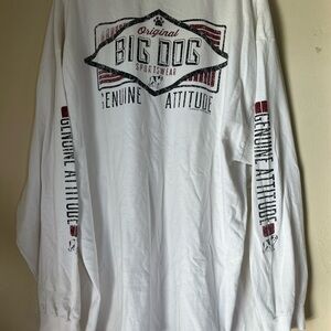 2017 big dogs long sleeve shirt xl